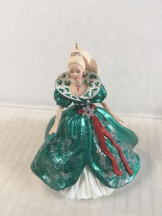 Barbie Holiday Ornament Hallmark 1995
