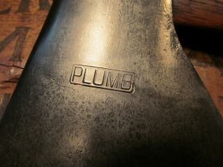 Vintage Plumb National Pattern Single Bit Axe old antique hatchet tool 4