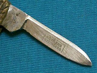 RARE ANTIQUE JOSEPH RODGERS SHEFFIELD STAG PEN KNIFE KNIVES VINTAGE POCKET OLD 7
