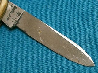 RARE ANTIQUE JOSEPH RODGERS SHEFFIELD STAG PEN KNIFE KNIVES VINTAGE POCKET OLD 8