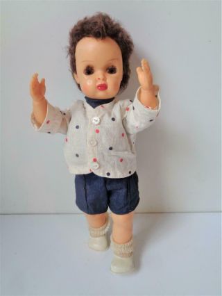 Vintage 1950s Tiny Terri Lee Jerri Lee Doll Tagged Clothes Fuzzy Hair 2