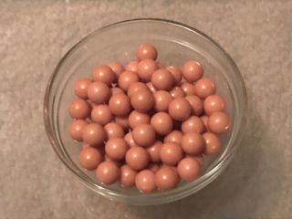 60 Cappuccino - Colored 11mm Bakelite Loose Beads Without Holes