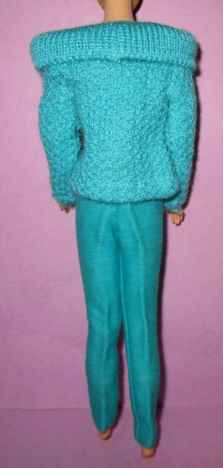 Barbie Vintage 1960s Fashion Sporting Casuals Pants Sweater Outfit 1671 2