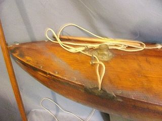 Antique Pond Yacht Boat Sailboat 35 