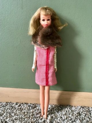 Blond,  Straight Leg,  1965 Francie Doll,  Barbie’s Modern Cousin