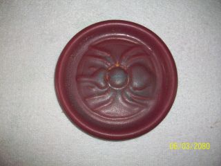 Antique Van Briggle Art Pottery Mulberry Spider Pattern Trivet / Coaster 623 2