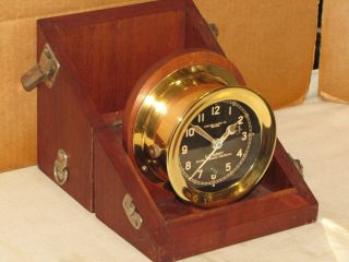 Chelsea U.  S.  Army M1 Message Center Clock 4 " Dial 1942 Ww2