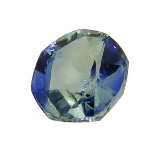 Antique untreated blue Kashmir sapphire 0.  11ct natural loose gemstones 2
