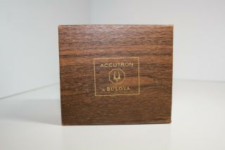 1971 Vintage BULOVA ACCUTRON Series 218 Box and Owners Guide 6