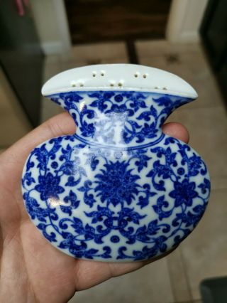 Philip’s 17miles Old Estate Chinese Porcelain Qianlong Blue Plaque Asian China