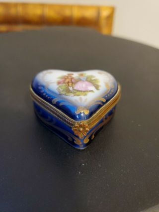 Sevres Heart Box