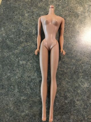 Vintage Ponytail Barbie No Head Straight Leg Solid Heavy Body Htf