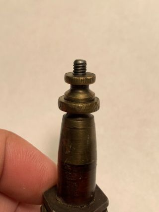 Vintage,  Rare,  Antique 1906 PITTSFIELD SPARK COIL JEWEL Spark Plug 5A 7