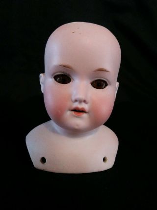 Antique/vintage Armand Marseille Bisque Doll Head/bust Germany 370