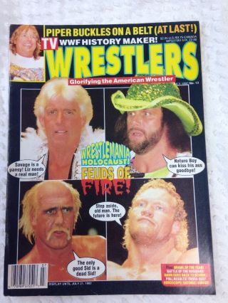 VTG 1990 ' s Wrestling Magazines,  Hulk Hogan,  All The Greats,  (7) Great Magazines 6