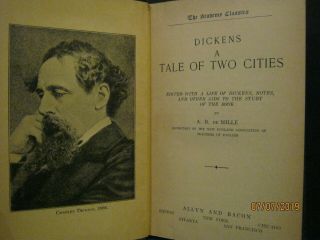 Antique - A Tale Of Two Cities - Charles Dickens - 1922