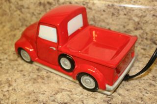 Scentsy Wax Warmer Red Retro Truck 2