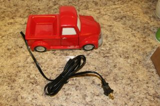 Scentsy Wax Warmer Red Retro Truck 7