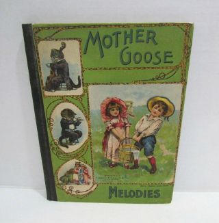 Mother Goose Melodies Antique Children 