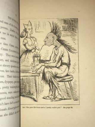 (1865) Artemus Ward & His Travels Among Mormons Antique Cartoons Civil War Era