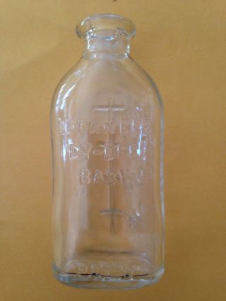 Vintage EFFanBEE DY - DEE DOLL BABY GLASS BOTTLE 4 