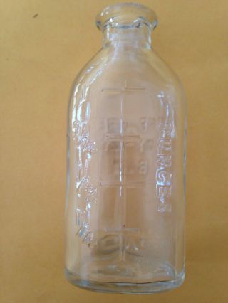 Vintage EFFanBEE DY - DEE DOLL BABY GLASS BOTTLE 4 