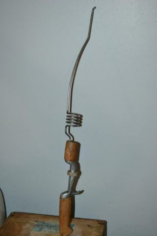 Vintage Waltco Glasscaster Ice Fishing Mini Rod