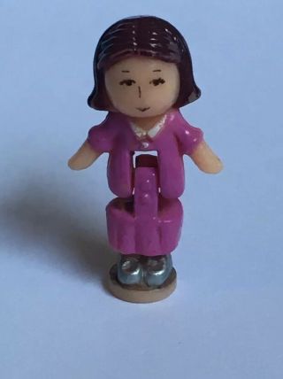 1994 Vintage Bluebird Polly Pocket Magical Mansion Replacement Laura Doll Figure