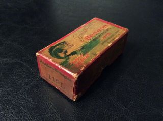 Vintage Fishing Lure Box (heddon Midget Digit) 119 L