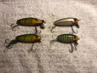 4 Wright & Mcgill Old Fishing Lures 1