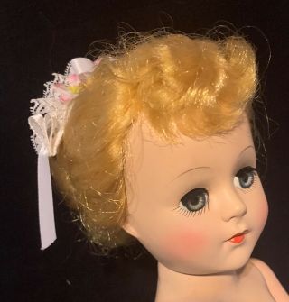 Vintage Unmarked 18” Hard Plastic Walker Doll