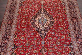 Vintage Traditional Floral Oriental Hand - Knotted 10x14 BIG Rug 3