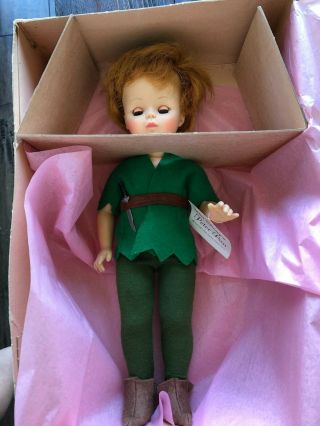 Vintage Madam Alexander Walt Disney Peter Pan Doll 1970 3