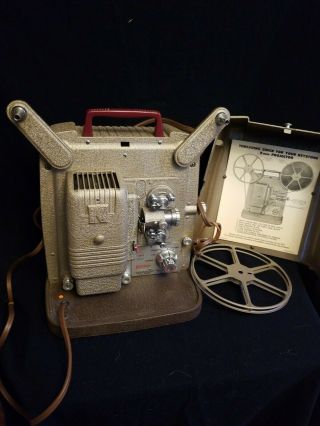 Vintage Antique Keystone 8mm Film Movie Projector Model K100