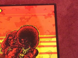 The Conquerors Houston Blacklight Vintage Poster Psychedelic 1969 Goode 5