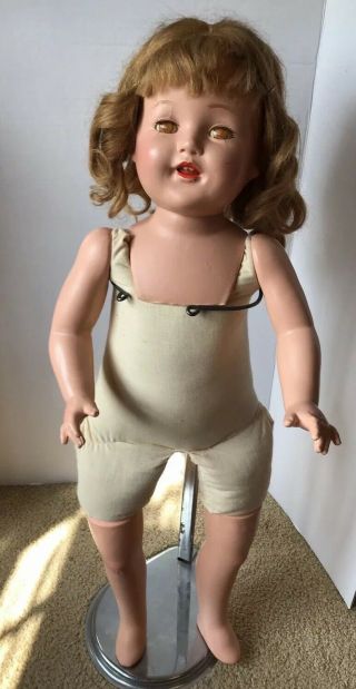 Vintage Composition Doll 1930’s 40’s Comdition
