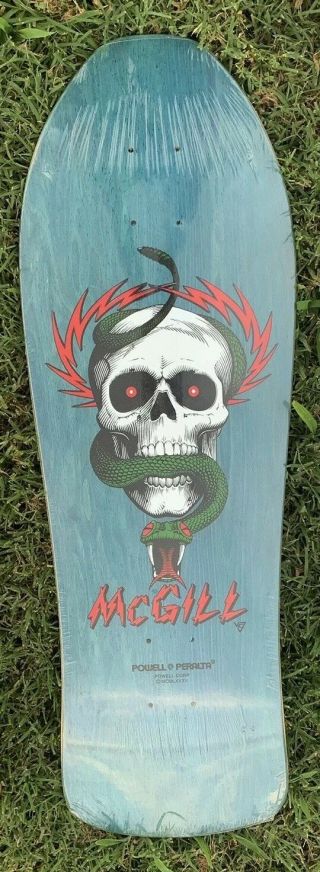 1989 Vintage Powell Peralta Mike Mcgill Skull Skateboard
