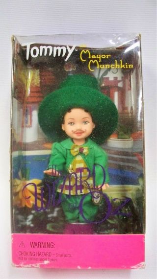 Tommy Mayor Munchkin The Wizard Of Oz Barbie Doll Dated 1999