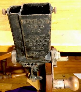 Scarce Antique Pat.  1892 Ideal Mfg.  Co Cast Iron Gun Powder Measure No.  6