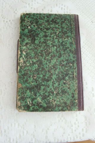ANTIQUE 1875 WOMEN ' S PERSONAL HANDWRITTEN TRAIN TRAVEL DIARY DRESDEN TO ITALY 5