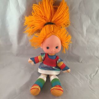 Rainbow Brite Doll 1983 Hallmark Plush Doll 10in Shooting Star Variant