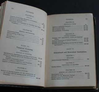 Antique Rare Book The Doctrines Of Discipline Methodist Episcopal Church 1888 8