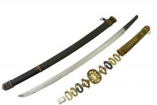 KOTO WWII Japanese Samurai Sword SHIN GUNTO UCHI - KATANA WW2 BLADE NIHONTO 3
