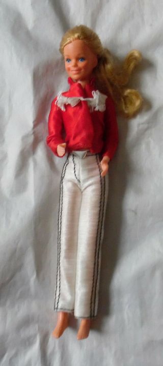 Vintage 1978 Skipper Mattel Barbie Doll,  Soft Silky Hair
