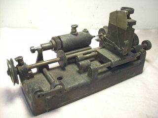 Antique Watchmakers Lathe Milling Machine Very Rare Tooling Machine Accessory