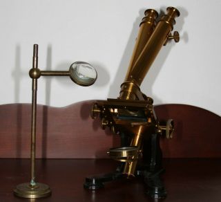 Antique R.  Field & Son Microscope Circa 3rd Qtr 19th Century 3