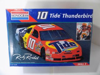 1996 10 Tide Thunderbird Factory Nascar Model Kit Ricky Rudd 1/24