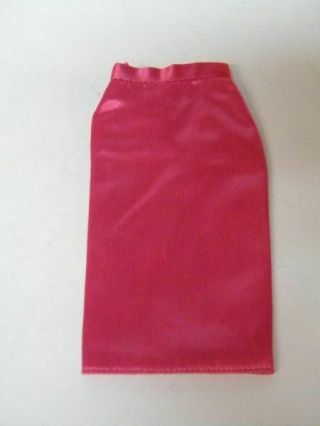 Vintage 1964 Barbie SATIN ' n ROSE 1611 - Wrap Skirt ONLY - Minty 2