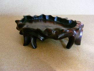 Vintage Chinese Wooden Stand for Ornament 2