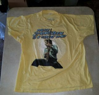 Bruce Springsteen T Shirt 1980 The Meadowlands Arena East Rutherford Jersey